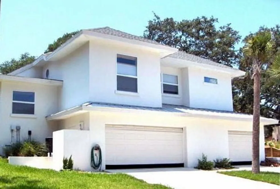 Left Elevation for House Plan #860822