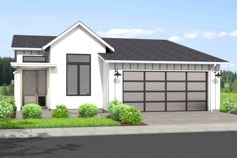 Full Rendering for House Plan #592162