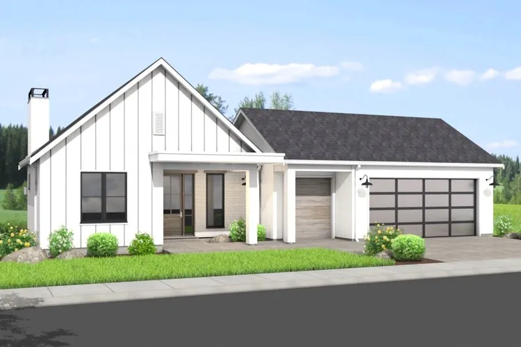 Full Rendering for House Plan #597703