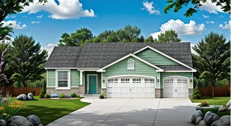 Full Rendering for House Plan #359721