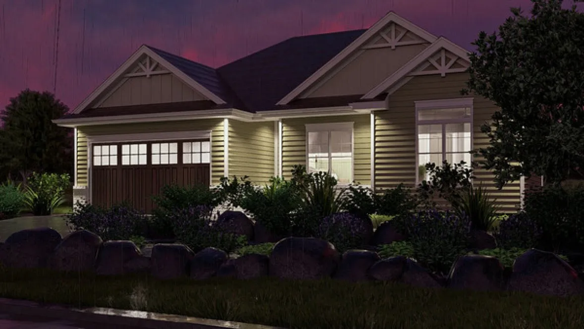 ExteriorPhoto for House Plan #703431