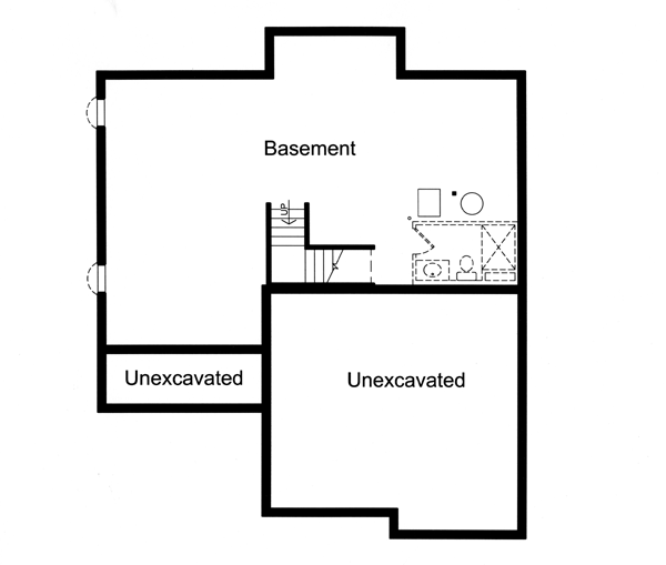 Basement Plan for House Plan #538281