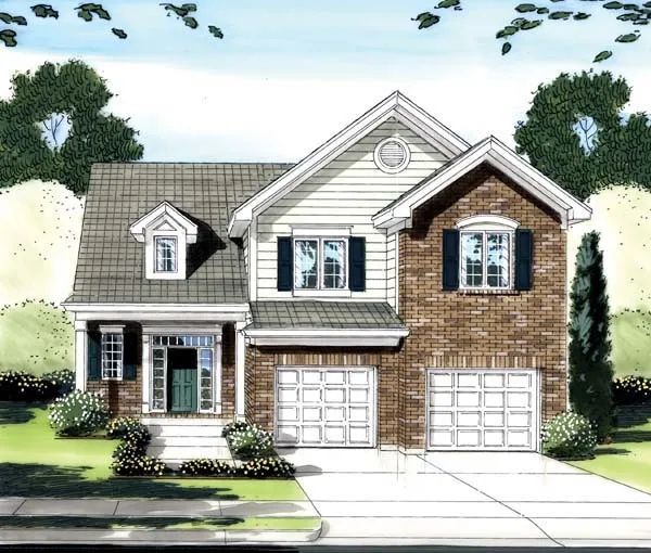 Full Rendering for House Plan #538281