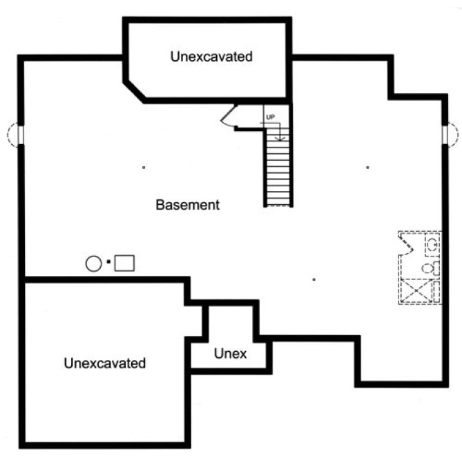 Basement Plan for House Plan #531471
