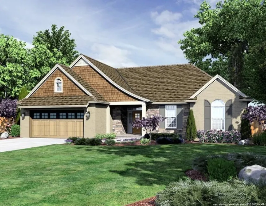 Full Rendering for House Plan #531471