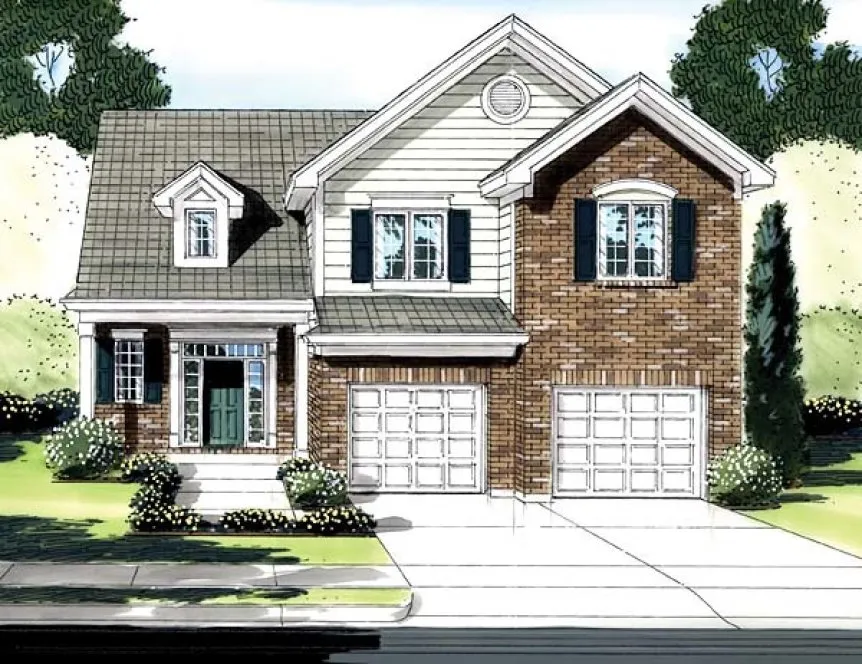 Full Rendering for House Plan #538282