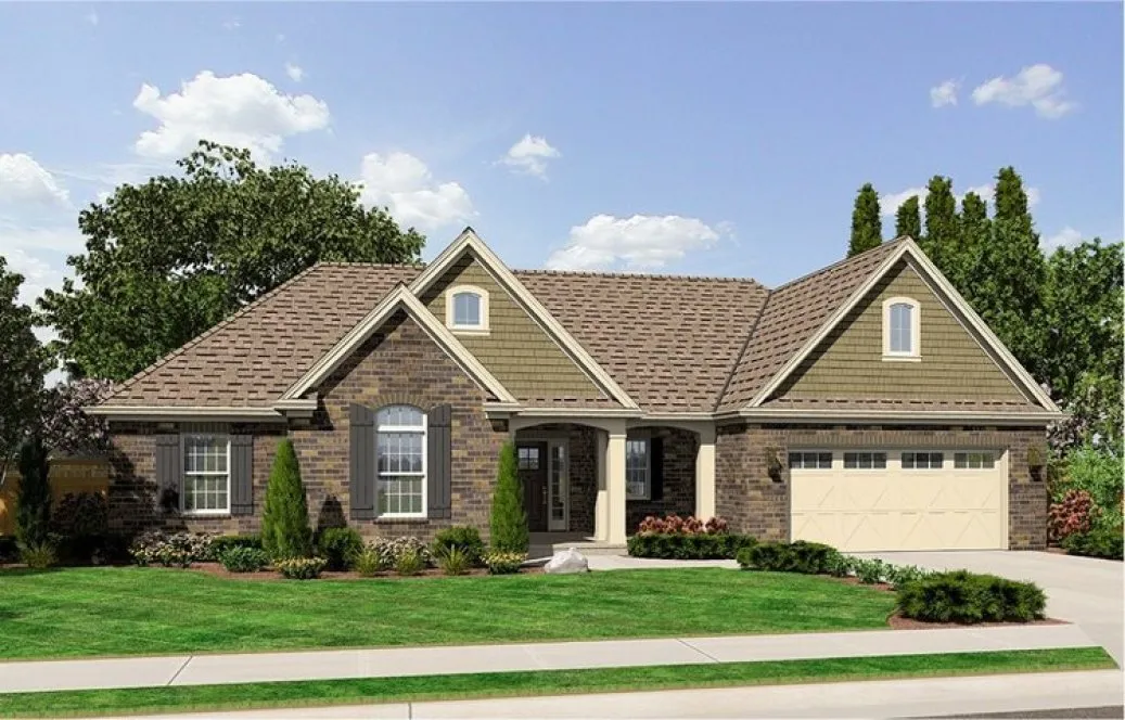 Full Rendering for House Plan #537951