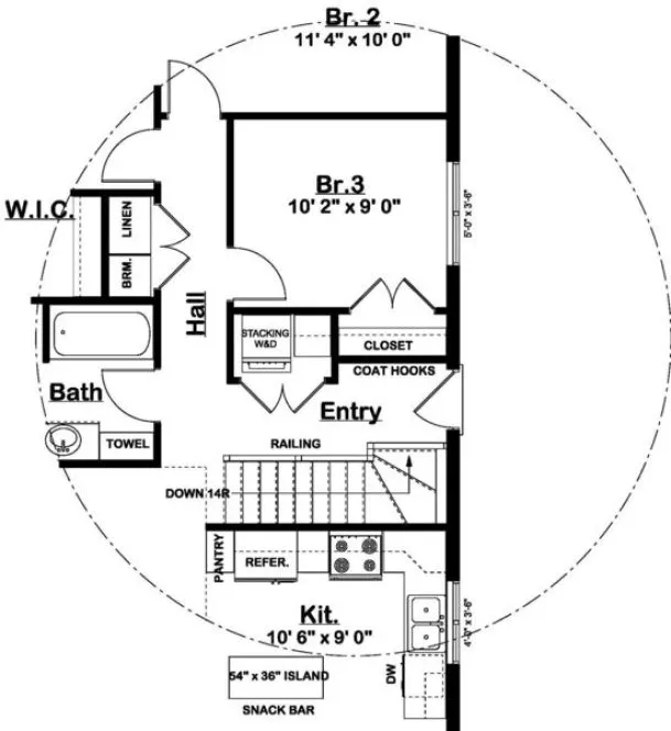 ExteriorPhoto for House Plan #203016