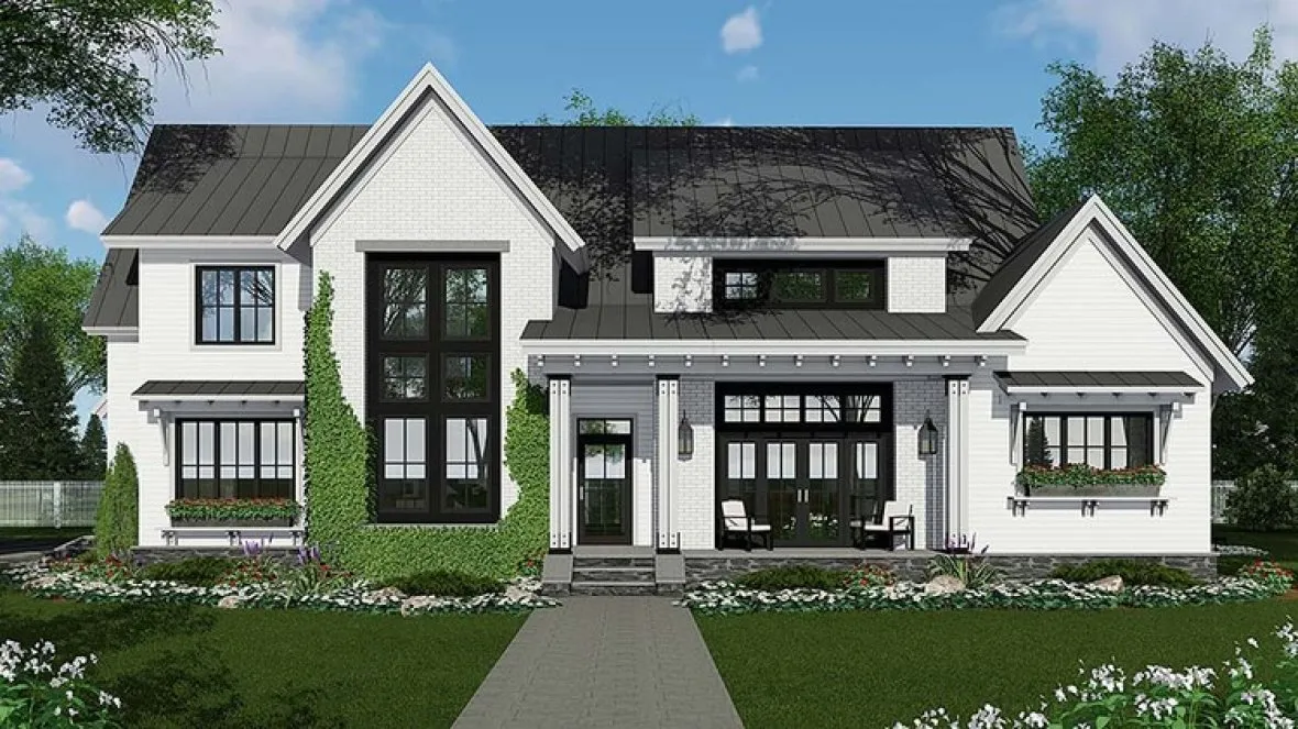 Full Rendering for House Plan #289382