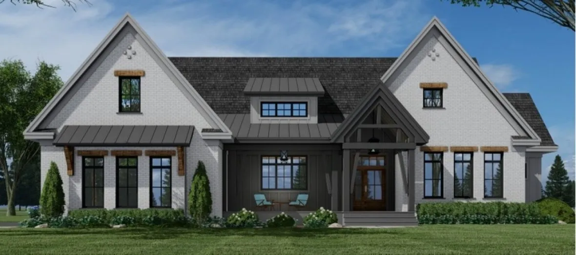 Full Rendering for House Plan #286333