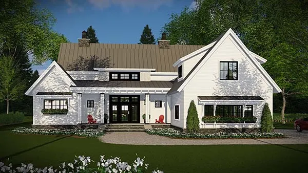 Full Rendering for House Plan #288252