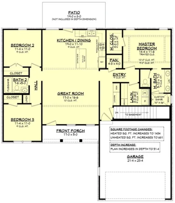 Plan for House Plan #306141