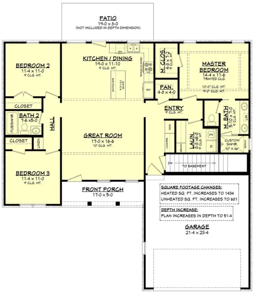 Plan for House Plan #306141
