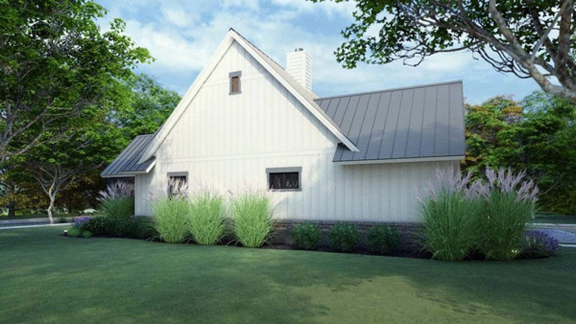 Right Elevation for House Plan #642471