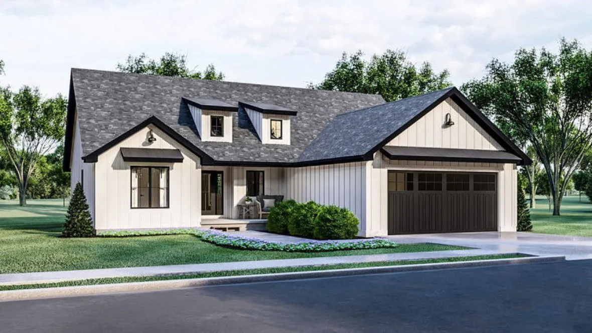 Full Rendering for House Plan #708541