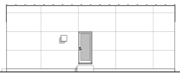 Right Elevation for House Plan #592350