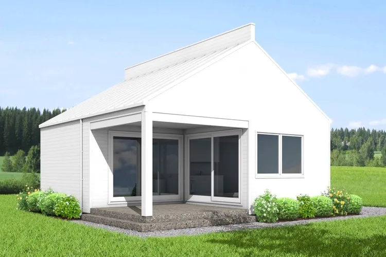 Full Rendering for House Plan #590060