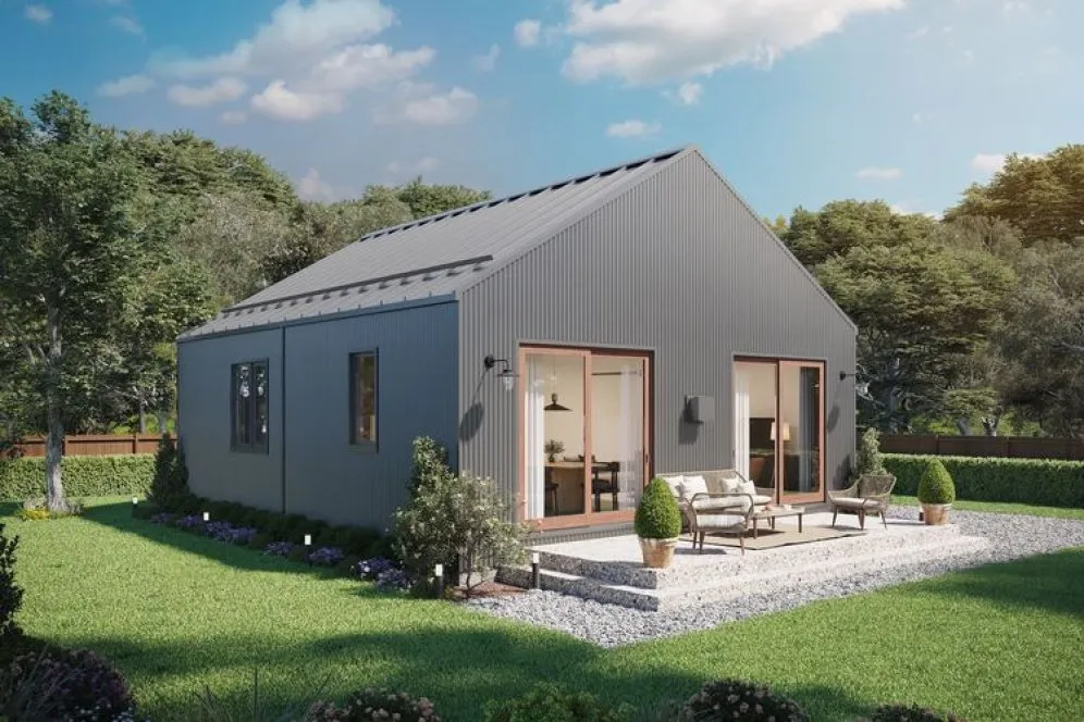 Full Rendering for House Plan #596980