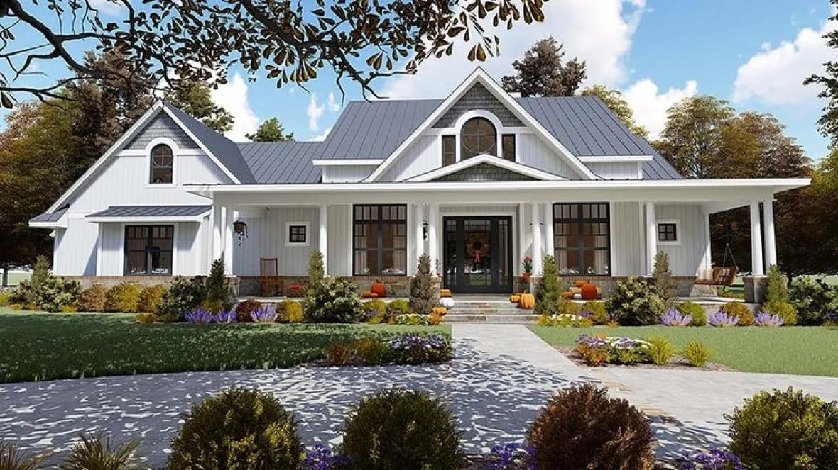 Full Rendering for House Plan #647872