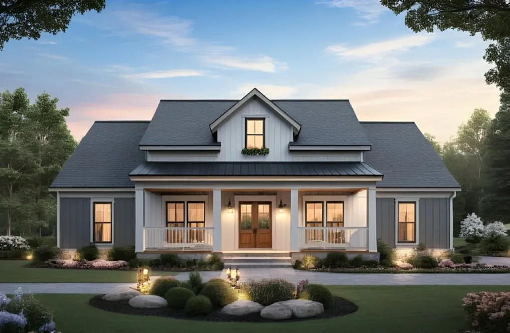 Full Rendering for House Plan #217181