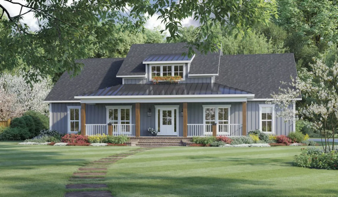 Full Rendering for House Plan #211402