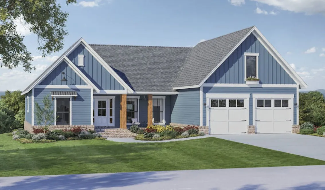 Full Rendering for House Plan #216602