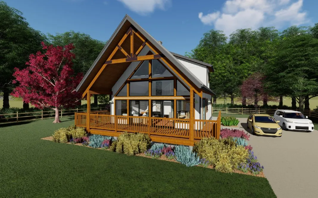 ExteriorPhoto for House Plan #202045