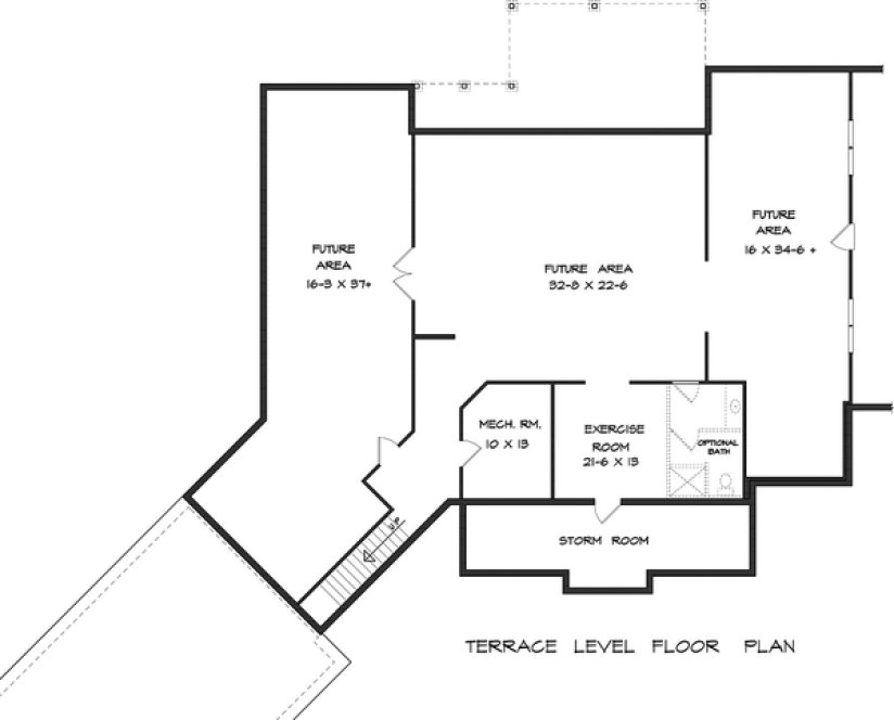 Basement Plan for House Plan #715413
