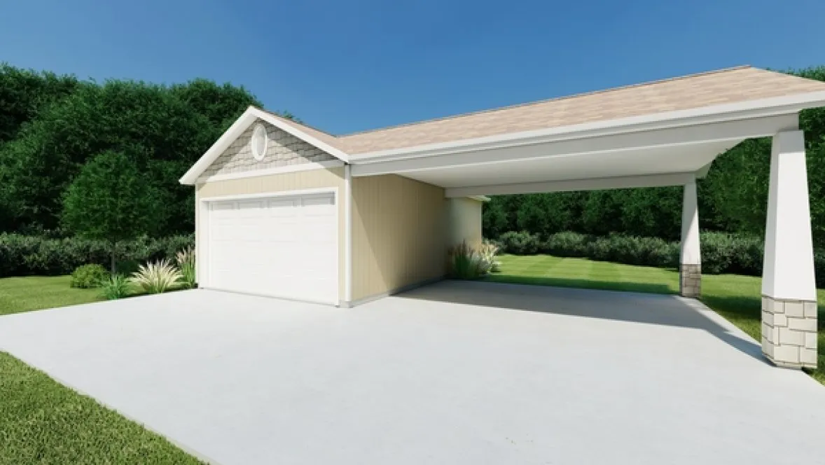 ExteriorPhoto for House Plan #881004