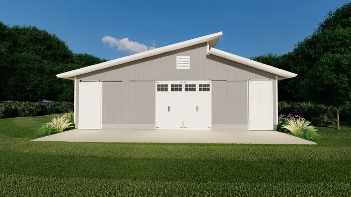 Full Rendering for House Plan #881101