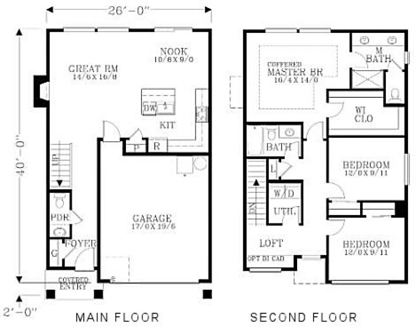 Plan for House Plan #851361