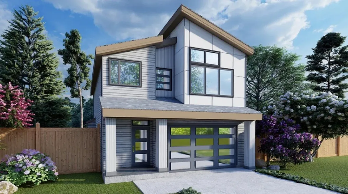 Full Rendering for House Plan #851361