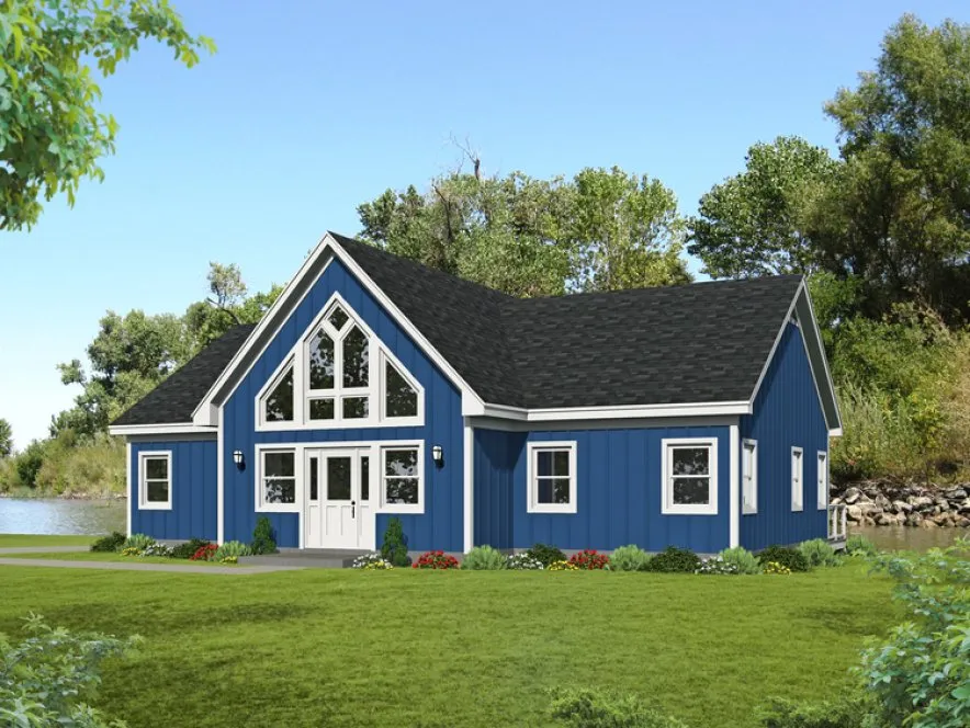 Full Rendering for House Plan #696851