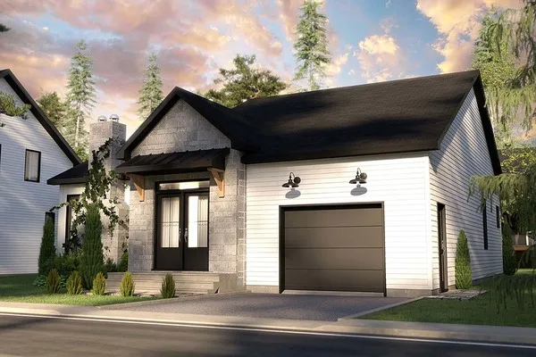 ExteriorPhoto for House Plan #140441