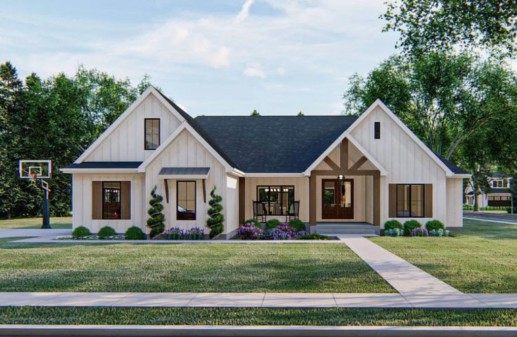 Full Rendering for House Plan #709032