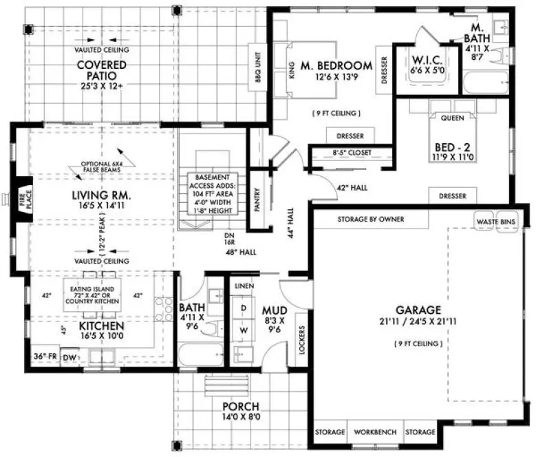 ExteriorPhoto for House Plan #593021
