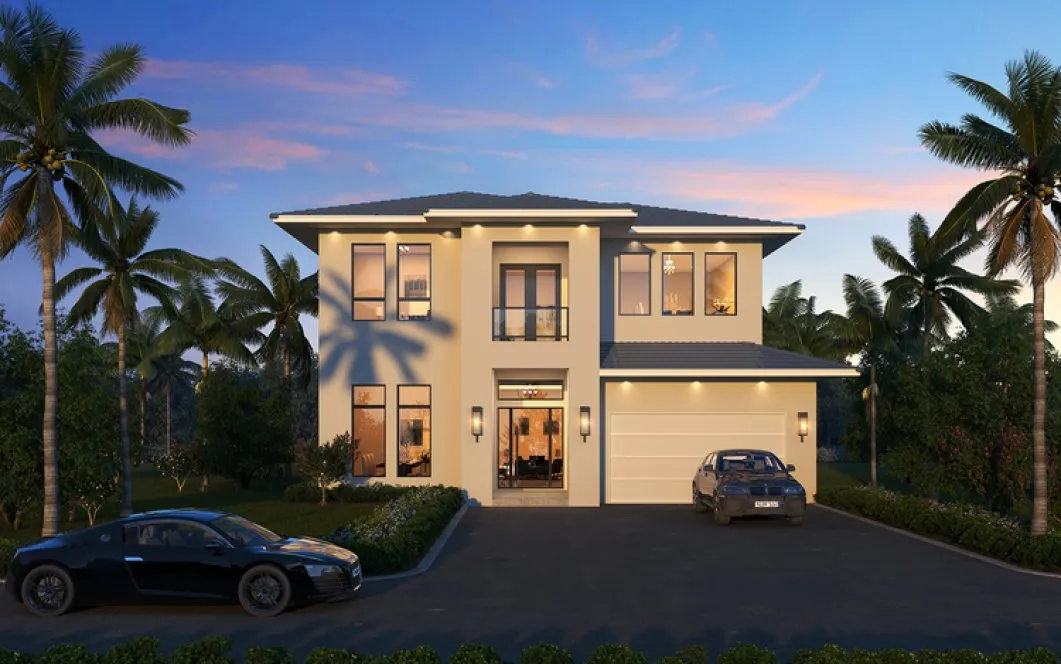 Full Rendering for House Plan #919703