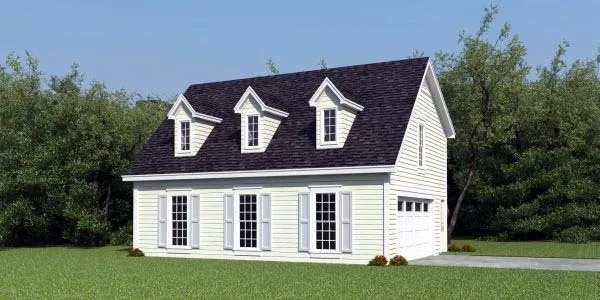 Full Rendering for House Plan #497251