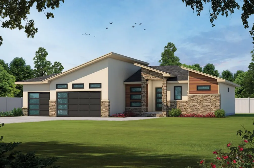 Full Rendering for House Plan #156482