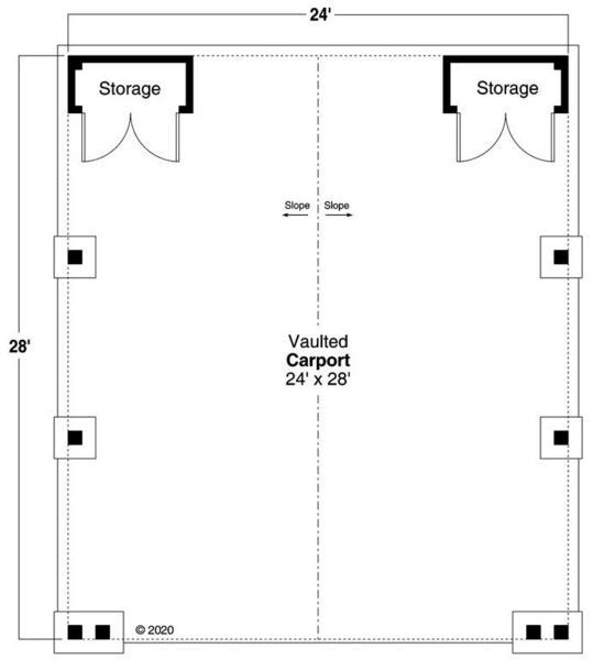 Main Floor Plan for House Plan #342760