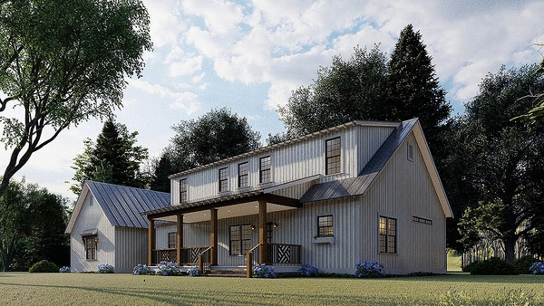 Right Elevation for House Plan #310452