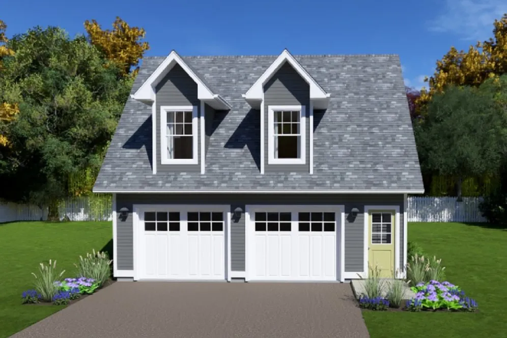 Full Rendering for House Plan #202001