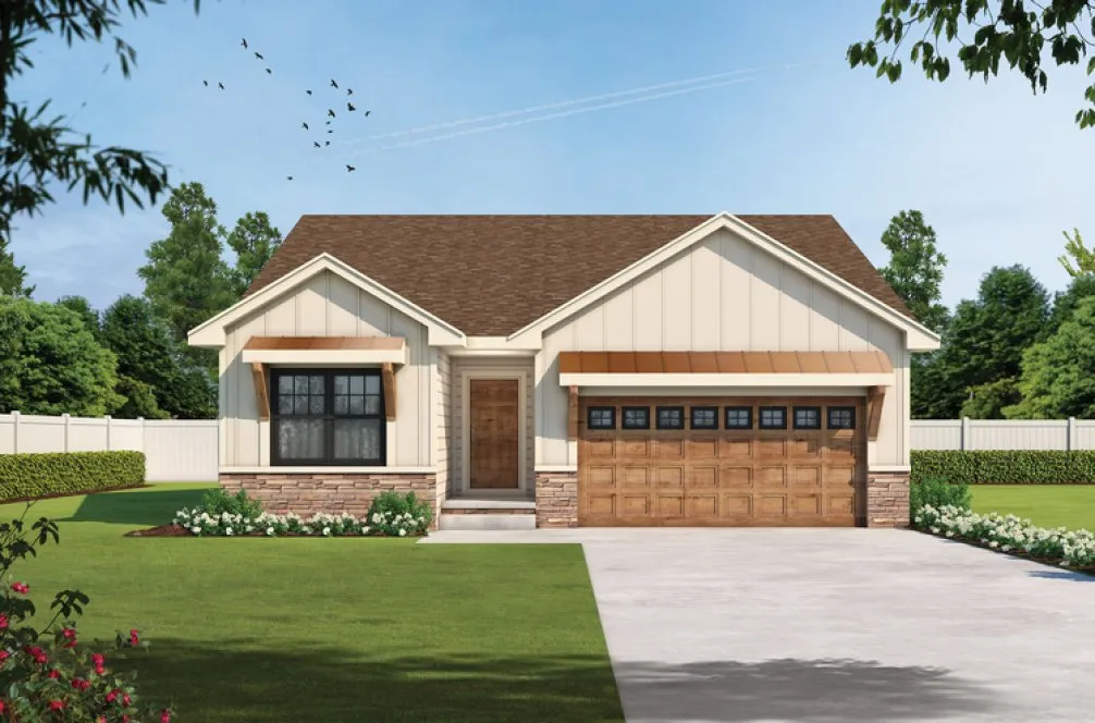 Full Rendering for House Plan #150931