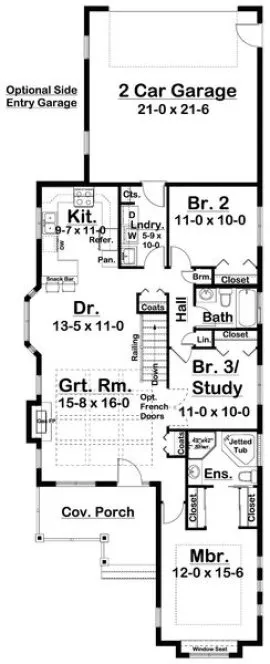 ExteriorPhoto for House Plan #201625