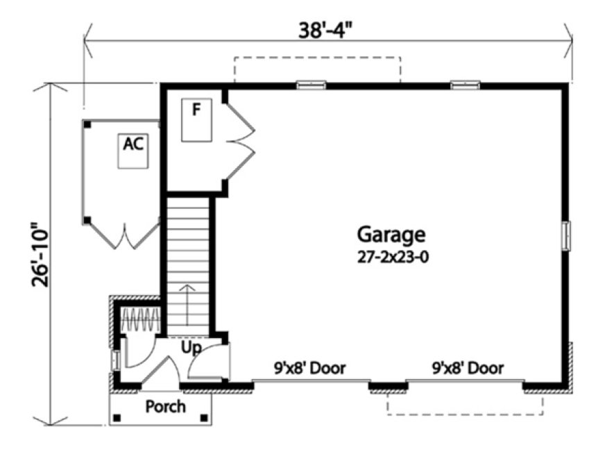 Main Floor Plan for House Plan #411251