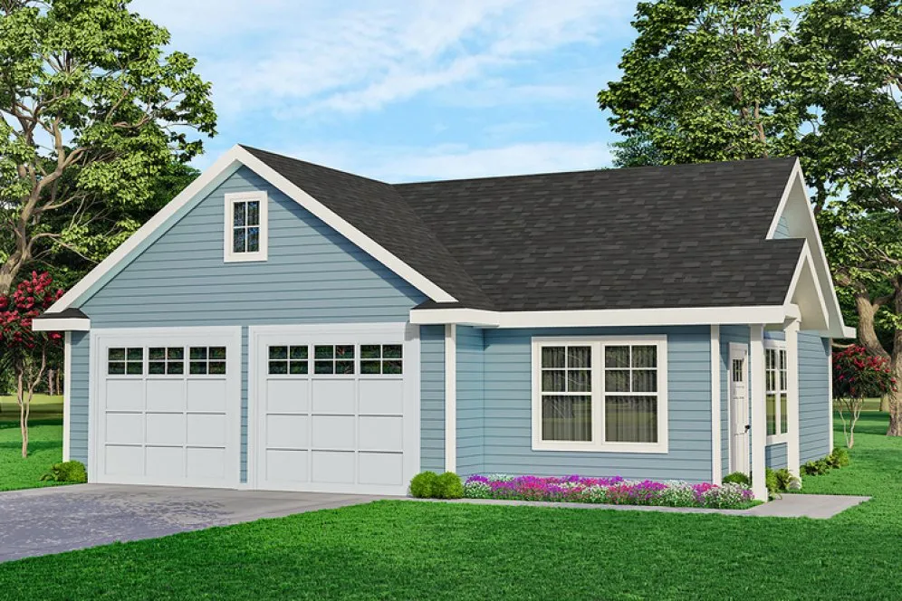 Full Rendering for House Plan #340101