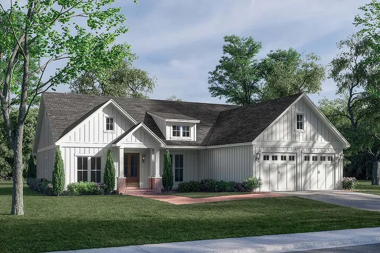 Full Rendering for House Plan #304322
