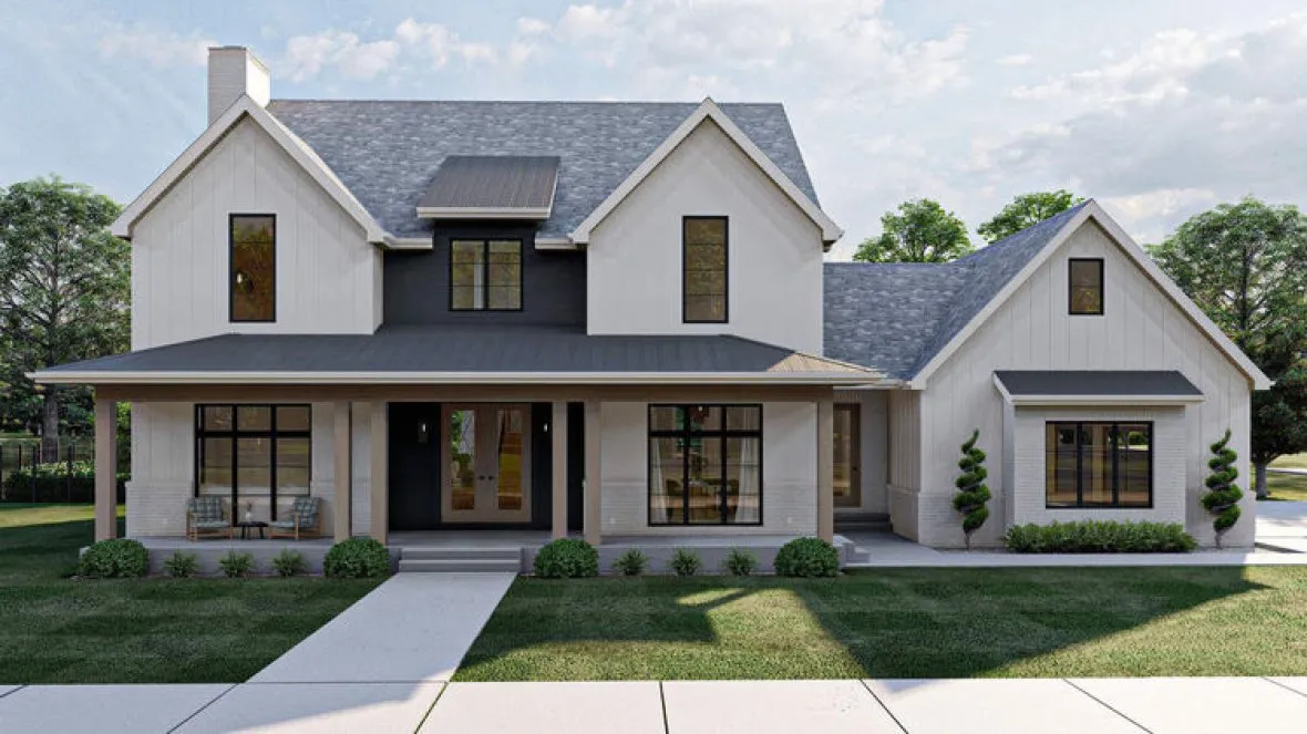 Full Rendering for House Plan #708473