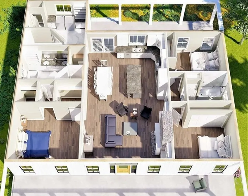 InteriorPhoto for House Plan #430681