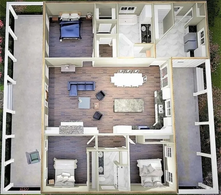 InteriorPhoto for House Plan #430681